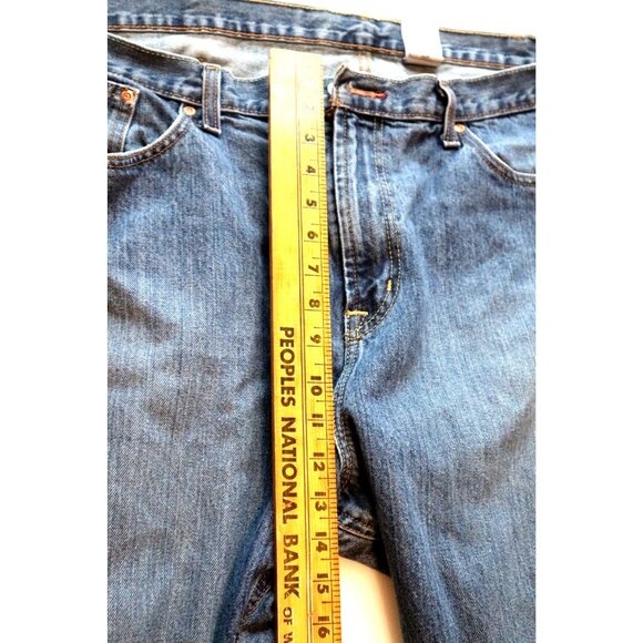 Cinch Up Blue Denim Jeans 44x32 Relaxed Fit Cowboy Western Aesthetic - Picture 8 of 9